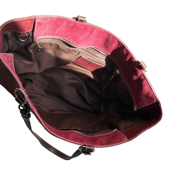 Coach F11347 Chelsea Berry Pebbled Leather Tote Shoulder Bag - Picture 13 of 16